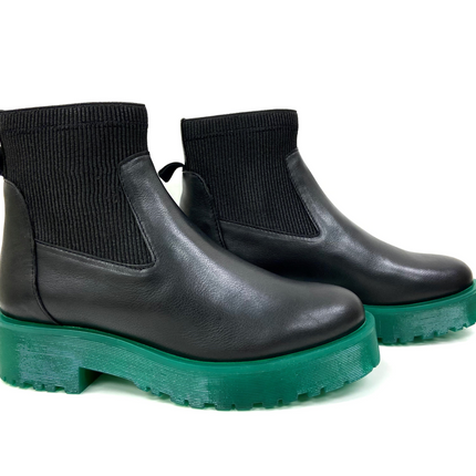 Olivia Green Platform Chelsea
