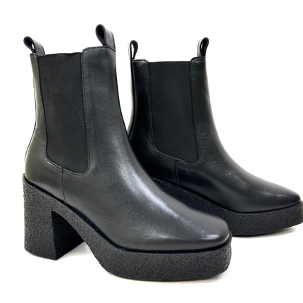 Iris Black Disco High Heels