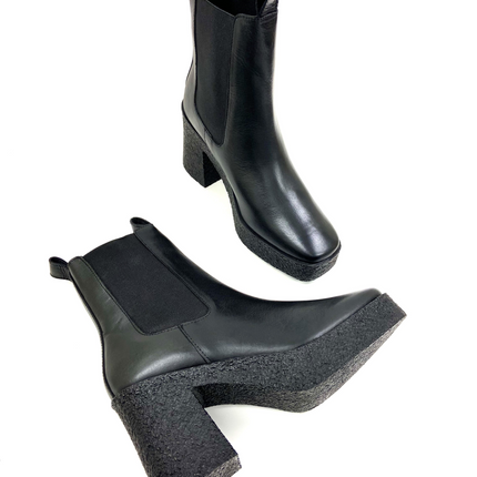 Iris Black Disco High Heels