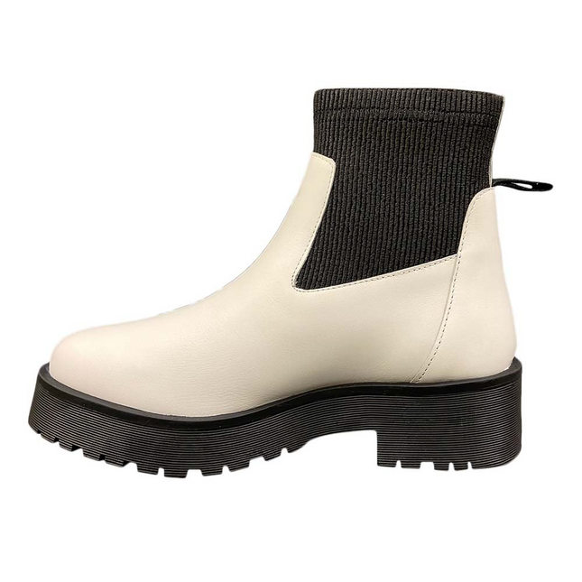 Olivia White Platform Chelsea