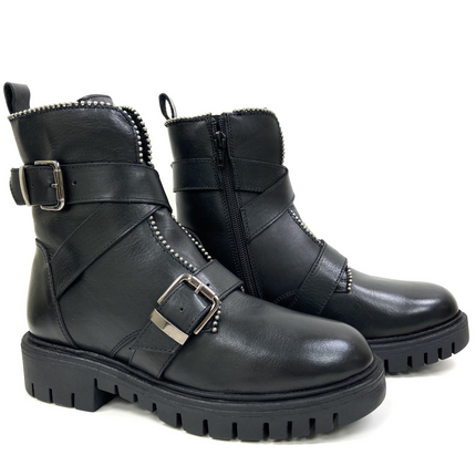 Billie Studded Lug Sole Boot