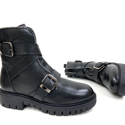 Billie Studded Lug Sole Boot