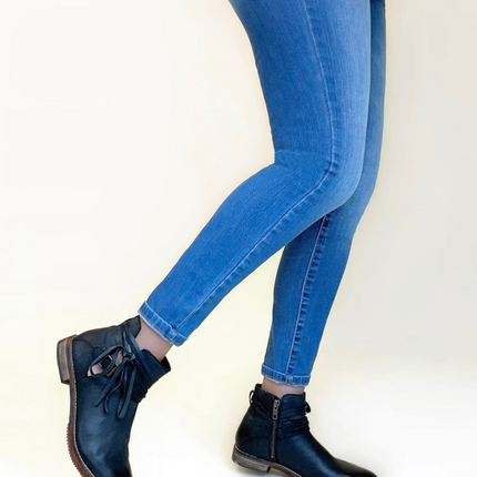 Fringe Black Vintage Booties