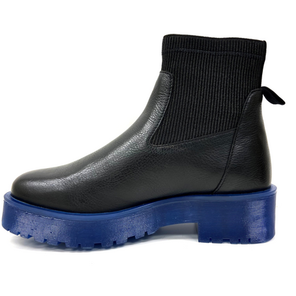 Olivia Blue Platform Chelsea