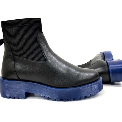 Olivia Blue Platform Chelsea