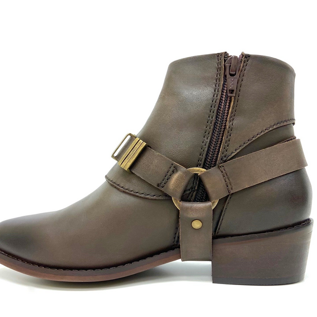 Norah Brown Western Bootie