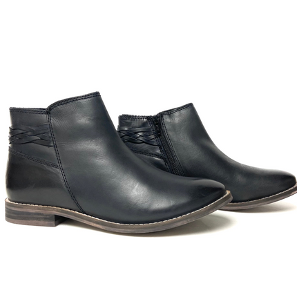 Maya Black Vintage Bootie