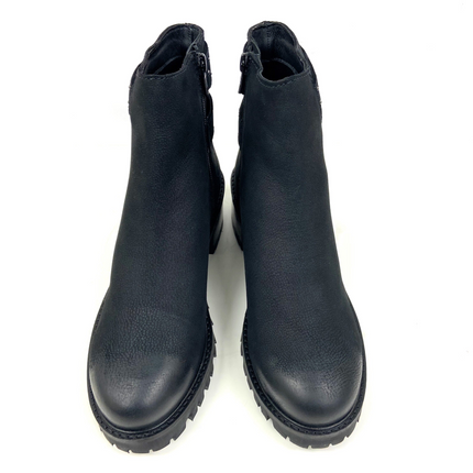 Tornado Black Studded Bootie