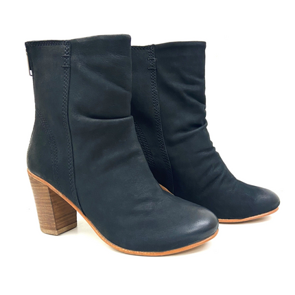 Nicole Black Slouchy Suede Boot