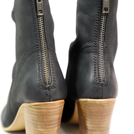 Nicole Black Slouchy Suede Boot