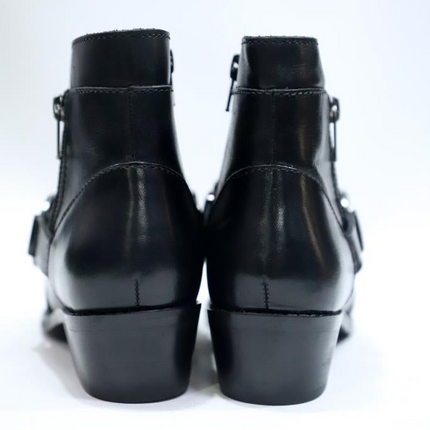 Amy Black Western Bootie