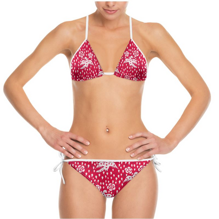 Roses & Doves, Women's String Bikini