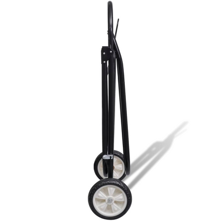 Metal Foldable Saddle Rack with Wheels