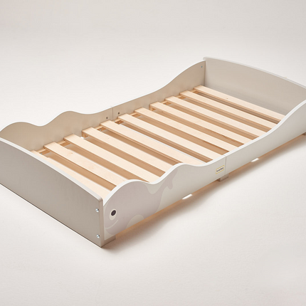 Low Kids Bed Montessori Grey Whale