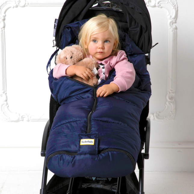 Stroller Footmuff Igloo Blue Night