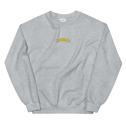 Carbonara - Unisex Embroidered Sweatshirt