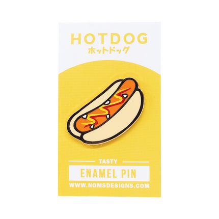 Hotdog Enamel Pin