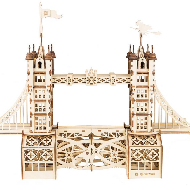 Mechanical Wooden Model - Tower Bridge