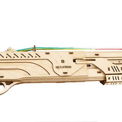 Mechanical Wooden Model - Shotgun