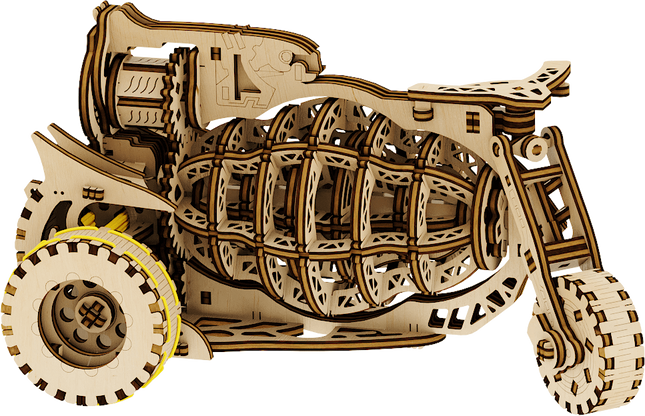 Mechanical Wooden Model - Machine Starbike 149 Pcs