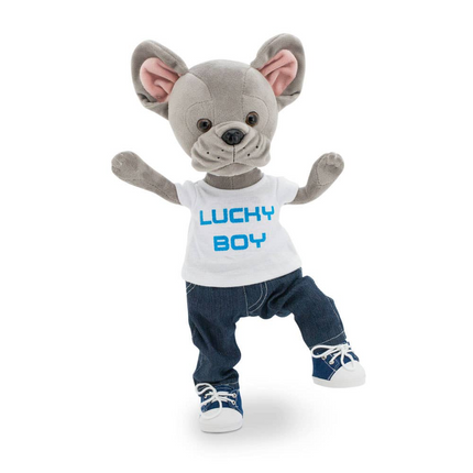 Wise Elk Dressed Up Stuffed Animal Lucky Doggy - Super Style