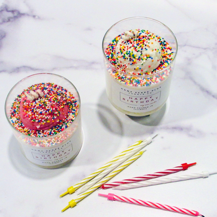 Happy Birthday Candle-Ice Cream Scoop