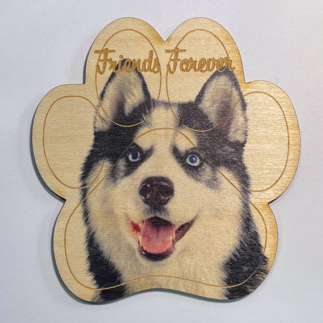Siberian Husky Magnet