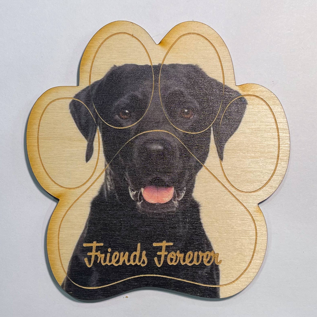 Black Lab Magnet