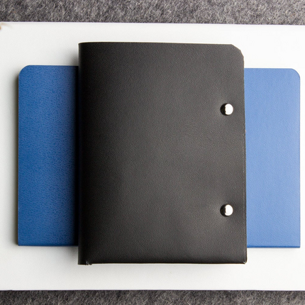 Unstitched Leather Twofold Wallet