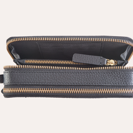 Zip Around Crossbody Pebble