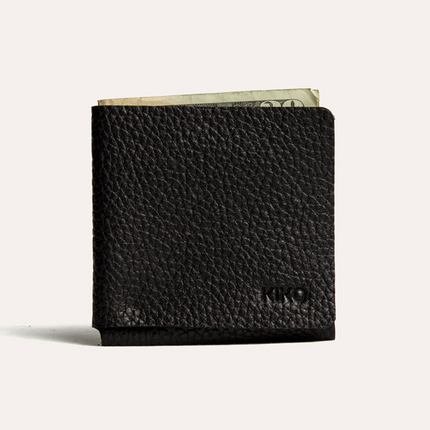 L Shape Minimal Leather Wallet