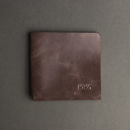 L Shape Minimal Leather Wallet