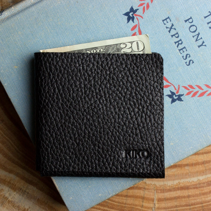 L Shape Minimal Leather Wallet
