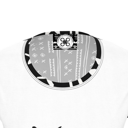 Duality Gear, Love Me, Black & White Mudcloth, Ladies Jersey T-Shirt
