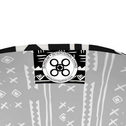 Duality Gear, Love Me, Black & White Mudcloth, Ladies Jersey T-Shirt