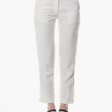 White Tailoring Slim Pants