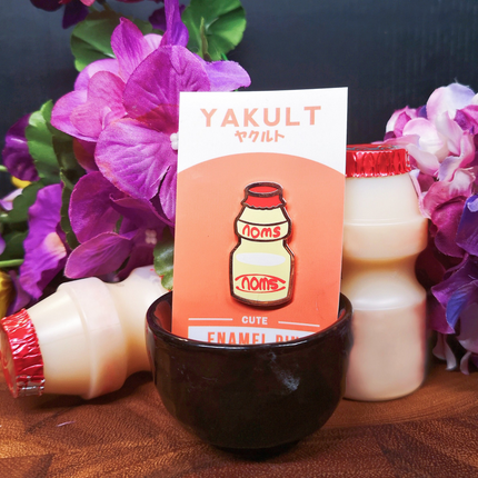 Yakult Enamel Pin