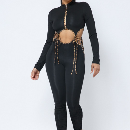 Bobbye - Animal print lining set