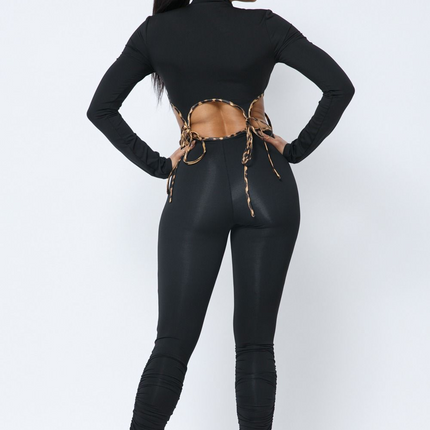 Bobbye - Animal print lining set