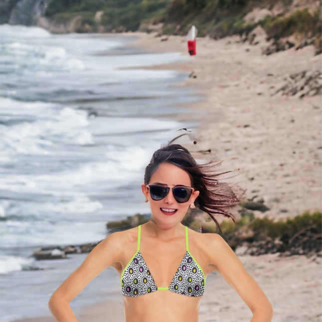 Fashion Dots, Women's String Bikini