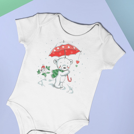 Bear With An Umbrella Bodysuit -Image by Shutterstock
