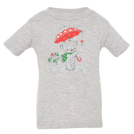 Bear With An Umbrella Bodysuit -Image by Shutterstock