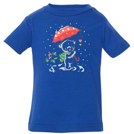 Bear With An Umbrella Bodysuit -Image by Shutterstock