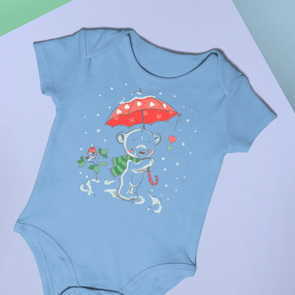 Bear With An Umbrella Bodysuit -Image by Shutterstock