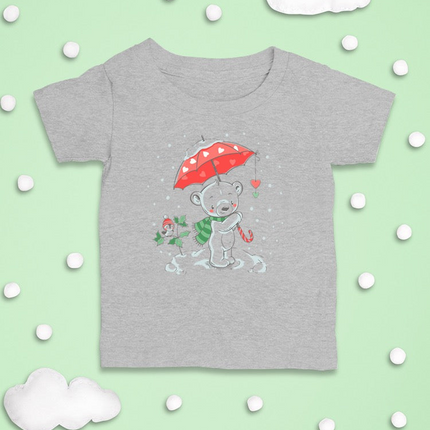Bear With An Umbrella Bodysuit -Image by Shutterstock