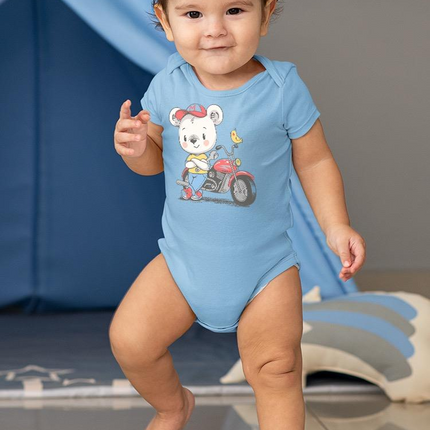 Biker Bear Bodysuit -Image by Shutterstock