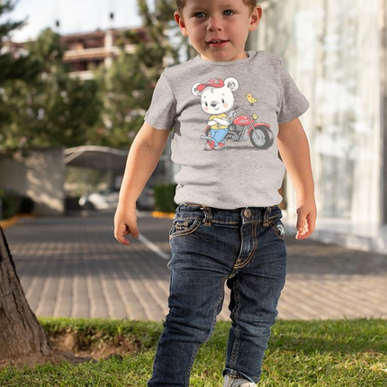 Biker Bear Bodysuit -Image by Shutterstock