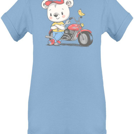 Biker Bear Bodysuit -Image by Shutterstock