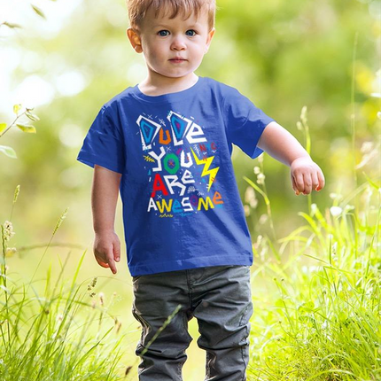 Dude You Are Awesome Bodysuit -Image by Shutterstock