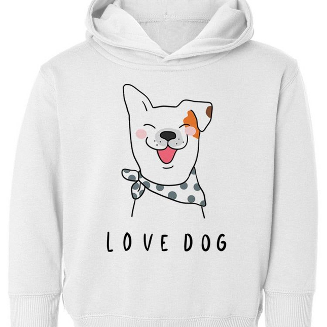 Love Dog Hoodie -Image by Shutterstock